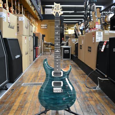 Paul Reed Smith SE Custom 24 Electric Guitar Slate Blue w/Padded Gig Bag image 4