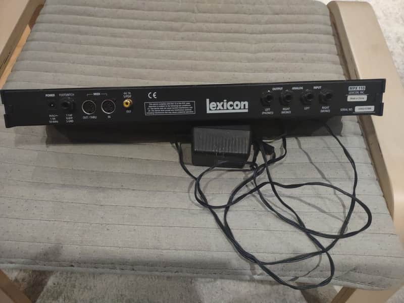Lexicon MPX 110 Dual Channel Processor 2000s - Black image 1