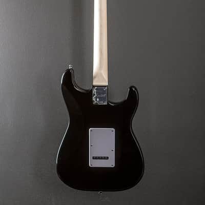 Squier Sonic Stratocaster Left Hand - Black w/Maple image 5