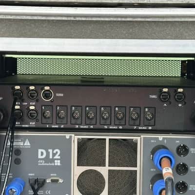D&B Audiotechnik D12 Power Amp Rack PackageW/3 D12, Distro, Cables #1128 (THS) image 17