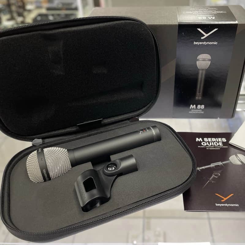 Beyerdynamic M 88 TG Hypercardioid Dynamic Microphone 2010s - Black image 1