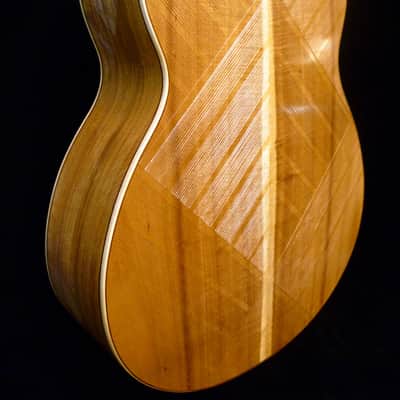 Blueberry Handmade Fanned Fret (Multi-Scale) Acoustic Guitar Jumbo Size Built to Order image 11