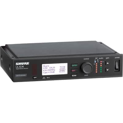Shure ULXD4 Digital Wireless Receiver - J50A Band image 1