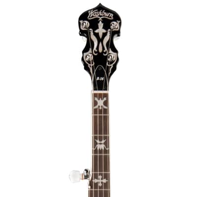 Washburn Americana Series B16K-D 5 String Banjo Sunburst image 9