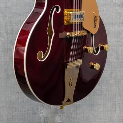 Gretsch G5422G-12 Electromatic Classic Hollow Body Double-Cut 12-String Walnut Stain Gold Hardware image 6