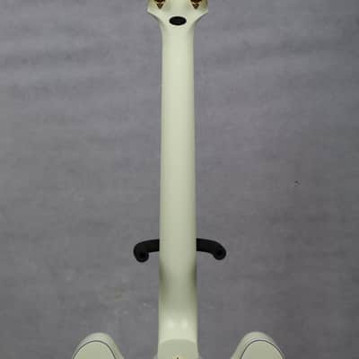 Epiphone Inspired By Gibson Custom Shop 1959 ES-355 Semi-Hollow Electric Guitar, Classic White w/ Case image 7