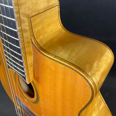 yunzhi Cheap handmade  Gypsy guitars Tiger stripes maple 2020 Tiger stripes image 7