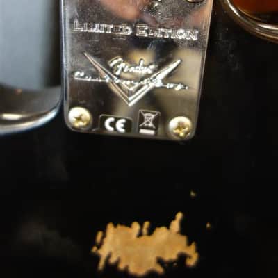 Fender Limited Edition Roasted "Big Head" Stratocaster Relic Aged Black image 6