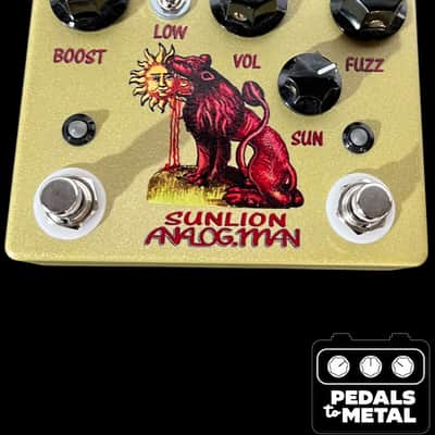 Analogman Sun Lion Sunbender MK1.5 Version - Gold X17115 image 2