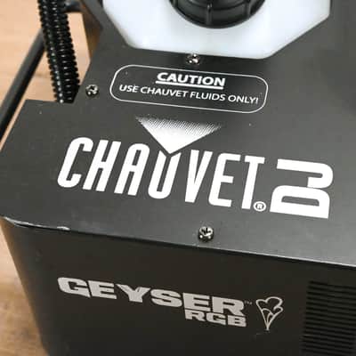 Chauvet Geyser RGB Ver 3 LED Lighting Effect and Fog Machine CG014J0 image 6