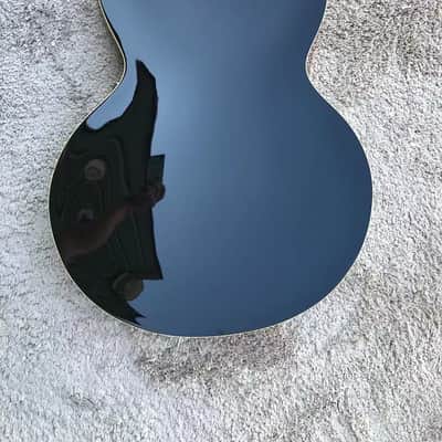 Handmade Custom Jazz Guitar, Rosewood Fingerboard, Maple Neck Red Burst image 2