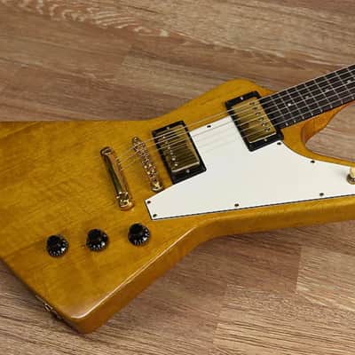 Gibson 1983 '58 Reissue Korina Explorer, Inked Serial Number, Natural image 2
