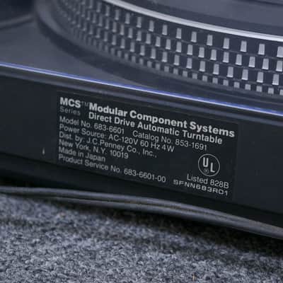 Modular Component Systems 6601 Direct Drive Automatic Turntable image 2