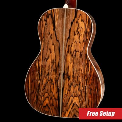 Santa Cruz 00 Acoustic Guitar - Sitka Spruce/Ebony with Hardshell Case image 2