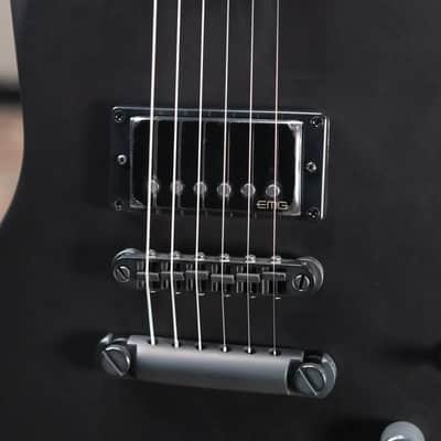ESP LTD James Hetfield Signature Snakebyte Electric Guitar - Satin Black with Hardshell Case image 10