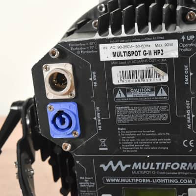 Multiform Multispot G-II HP3 High-Power DMX-Controlled LED Light CG001LE image 6