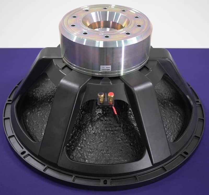 24 Inch Subwoofer 2500W AES 4 Ohms Neodymium 6" VC. Transducer image 1