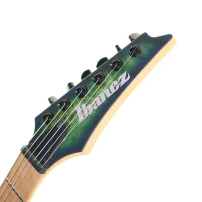 Ibanez Iron Label RGDIX6MPB-SBB Electric Guitar, Surreal Blue Burst image 6