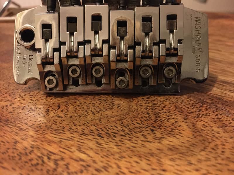 Washburn 600-S Floyd Rose tremolo Bridge (Made in Japan by