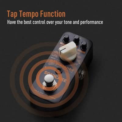 SONICAKE Digital Modulation Effects Pedal w/h 11 Effects of Phaser,Flanger,Chorus,Tremolo,Vibrato,Autowah Sampling,price include the import duty for US buyer image 4