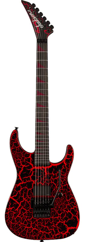 Jackson Custom Shop Jackson Custom Shop USA, Special Edition Soloist, Red and Black Crackle PRE ORDER image 1