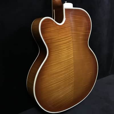 1972 Jimmy D'Aquisto New Yorker 17" Tea Burst image 6