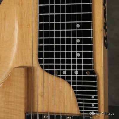Alkire 10-String Eharp Steel Guitar 1960 Natural image 16