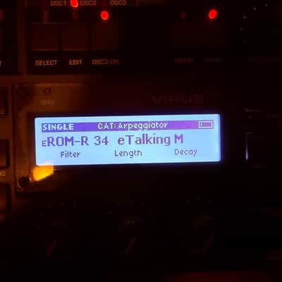 Access Virus TI Desktop Digital Synthesizer 2005 - Black image 2