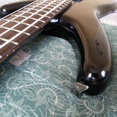 1986 MIJ Ibanez Roadstar Bass RB850 / RB885 4 or 5 string with extra 5 string neck & Fender 10' cord image 10