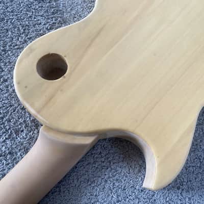 Single Cut Electric Guitar DIY Project with 22 Fret Neck image 8