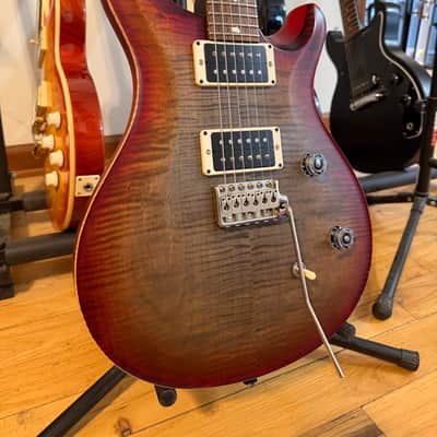 PRS CE 24 Satin 2018 - Charcoal Cherry Burst image 3