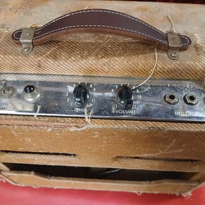 Vintage Fender Harvard 5F10 1x10" Combo Amplifier 1956 - Tweed VERY RARE! image 15