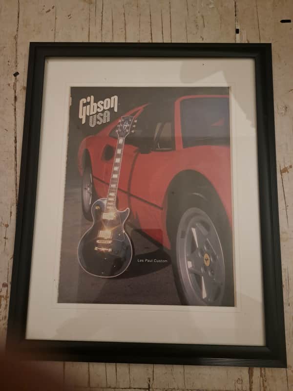1986 - 1987 Gibson Les Paul Custom Advertisement image 1