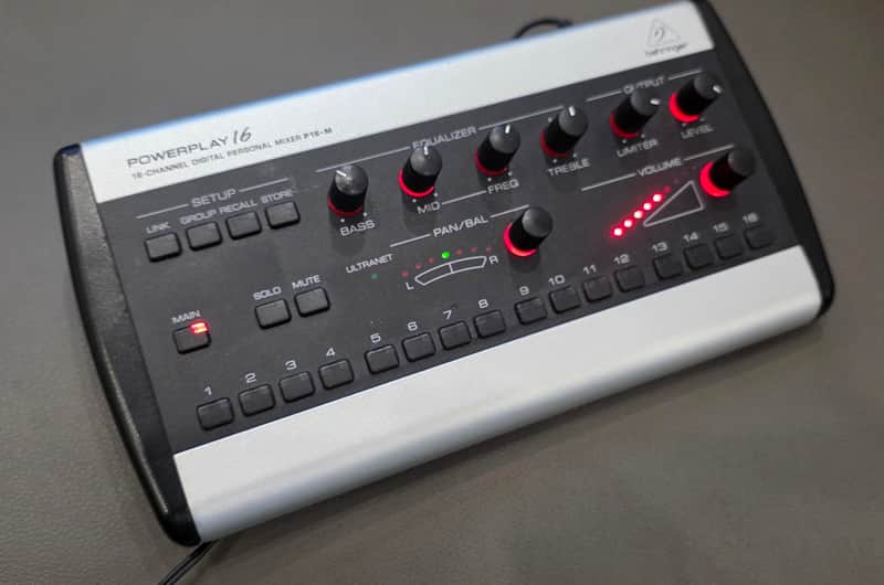 Behringer Powerplay P16-M 16-Channel Digital Personal Mixer 2011 - Present - Standard image 1