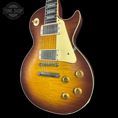 Gibson Custom Dealer Select 1959 Les Paul Brazilian Golden Poppy Light Aged w/case 96065 image 5