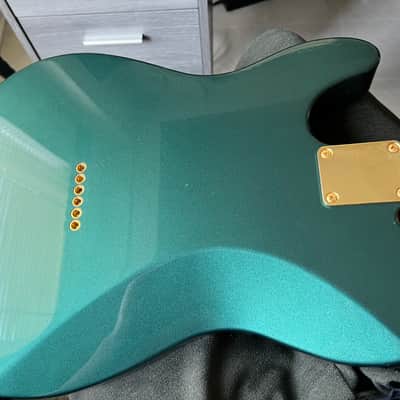 Fender MIJ FSR Collection 75th Anniversary Hybrid II Telecaster - Sherwood Green Metallic w/Dimarzio Chopper T Bridge Pickup (Original Bridge P/U Included): image 12