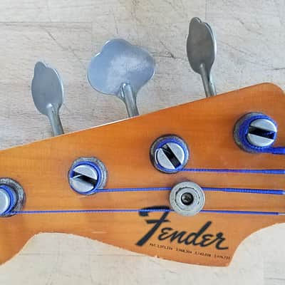 Lefty Fender  Percision Bass  1976 2-Color Sunburst w/ Maple Fretboard image 2