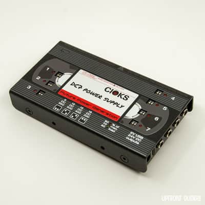 CIOKS DC7 9-18VDC "VHS Retro Graphics" Isolated 7-Outlet Pedalboard Power Supply image 4