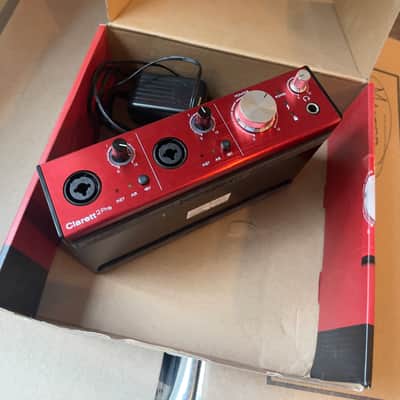 Focusrite Clarett 2Pre Thunderbolt Audio Interface 2010s - Red image 5
