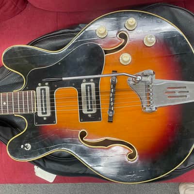 Hofner 4572 v2 Made in Germany 1960's - Tobacco Sunburst image 2