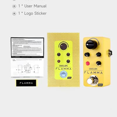 FLAMMA FC11 Auto Wah Pedal Envelope Filter Guitar Effects Pedal True Bypass for Guitar and Bass image 8