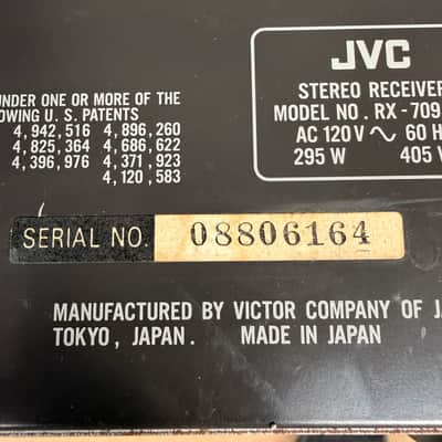 JVC KD-V11 Stereo Cassette Deck - Serial #08806164 - WORKS / Poor Cosmetic Condition image 8