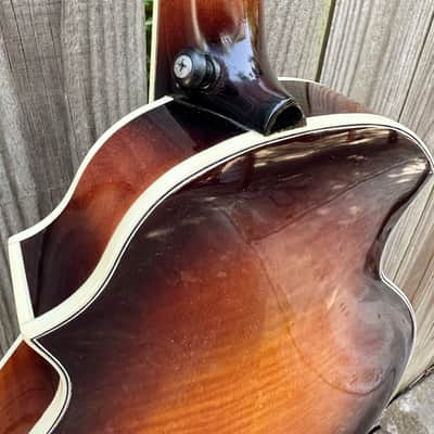 Franzke K-5E - Electric Black top Mandolin 2020 image 10