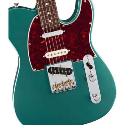 Fender American Professional Classic Telecaster SSS RW Faded Sherwood Green Metallic - Electric Guitar image 3