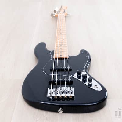2024 Mike Lull Custom Guitars V5 5-String Jazz Bass Black Pearl w/ Hangtag, Case image 11