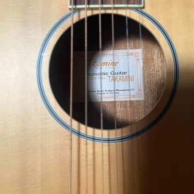 Takamine G Series Taka-Mini Acoustic/Electric Guitar 2010s - Natural Satin image 2