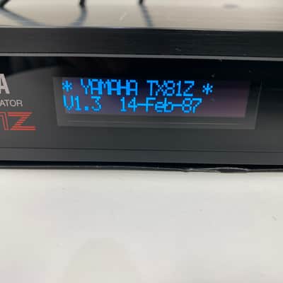 Yamaha TX-81Z Replacement OLED Display *Blue* image 1