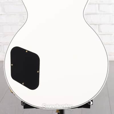 Gibson Custom Les Paul Custom Electric Guitar - Alpine White (LPCAWGH1Ed1) image 3