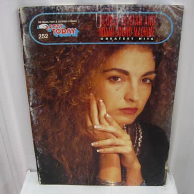 Gloria Estefan and Miami Sound Machine Greatest Hits Easy Piano Music Song Book image 1