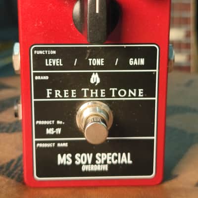Free The Tone MS-1V MS SOV Special Overdrive | Reverb
